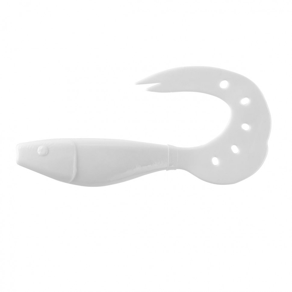 Твистер Helios Kasandra 4"29/10,9см, цвет White 5 шт HS-34-001 , 